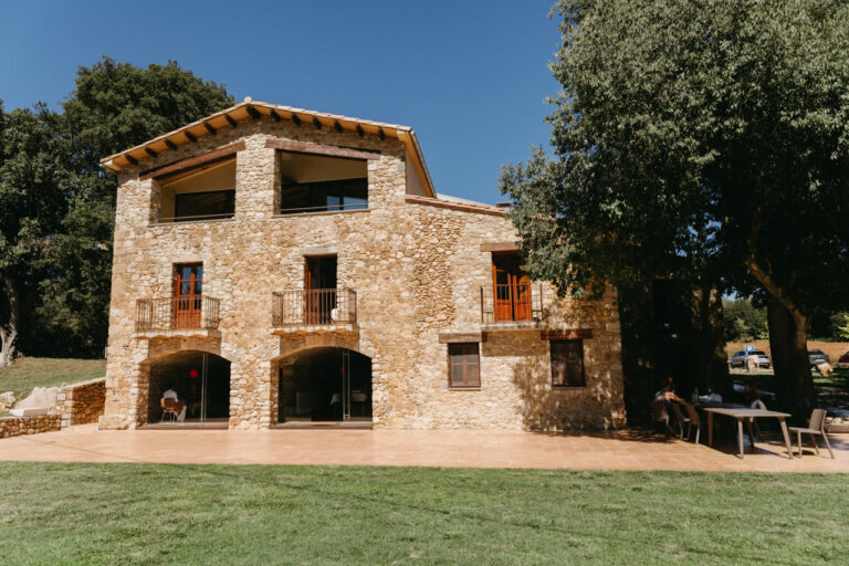 The masía where we hold our retreats near Barcelona